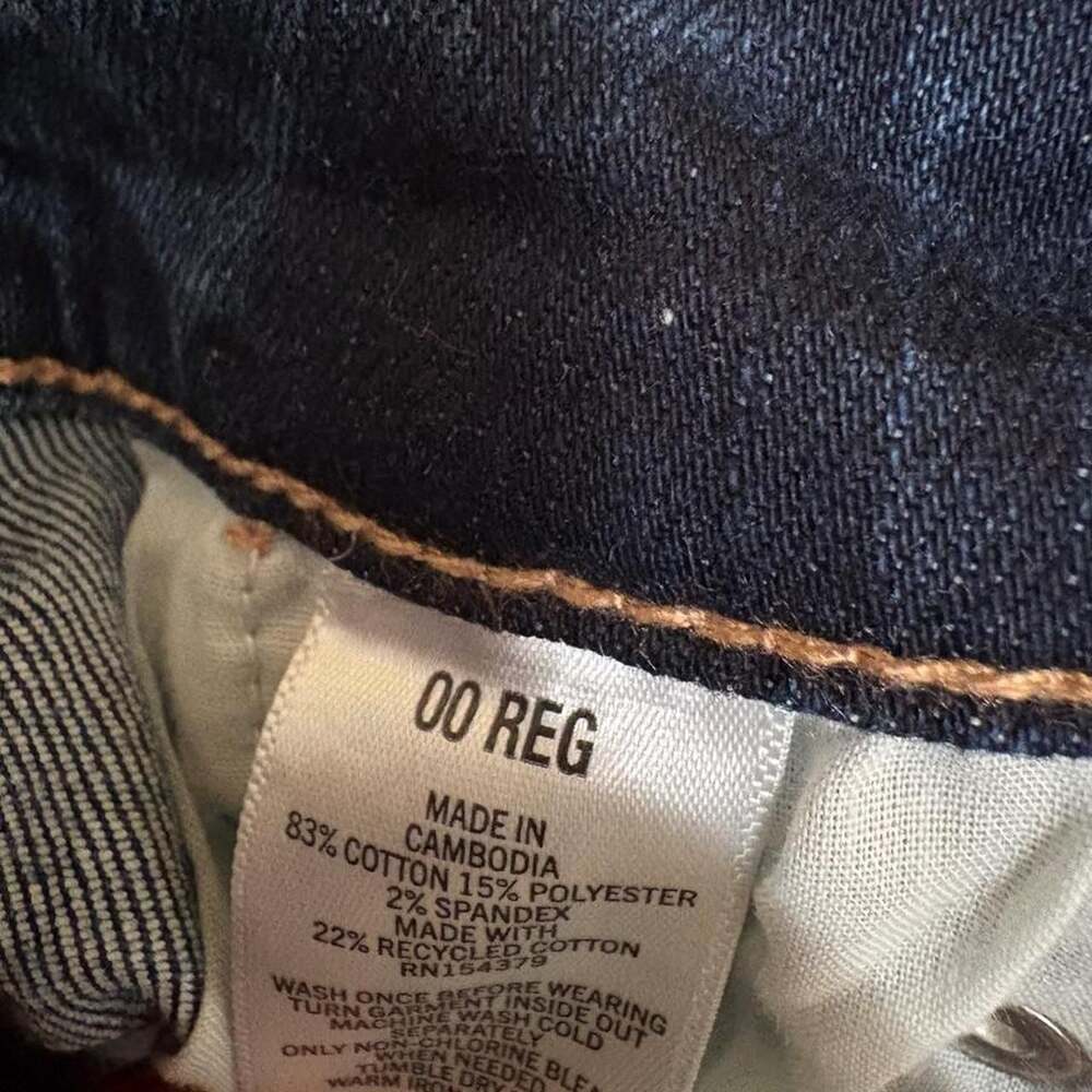 Aeropostale Mid Rise Bootcut Jeans Women's 00 REG Medium Wash - Picture 6 of 6
